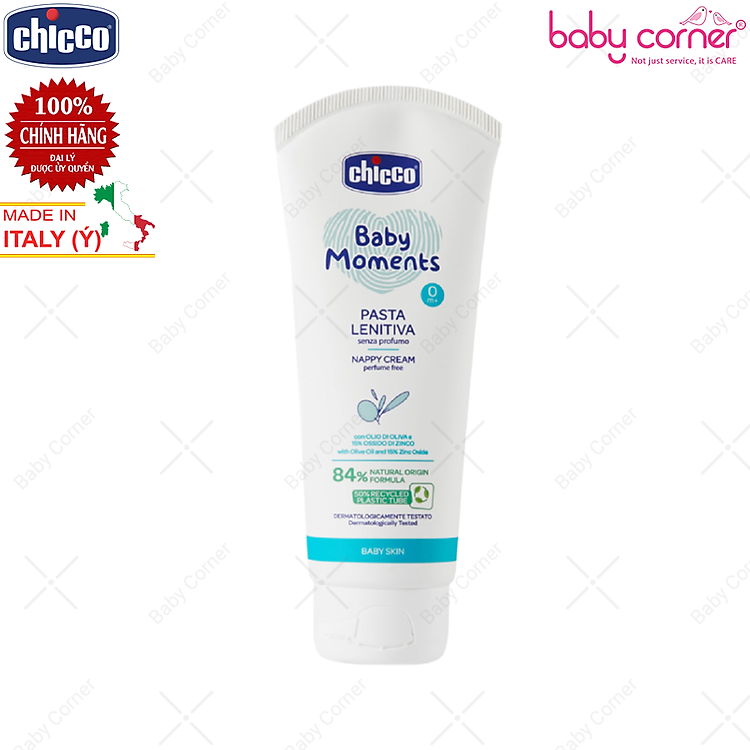 Kem Chống Hăm Chicco Baby Moments 100ml Chính hãng Giá tốt - Hình ảnh 2