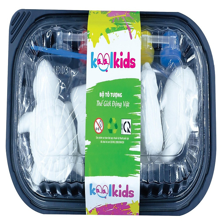 Đồ chơi trẻ em – Bộ tô tượng Thế Giới Động Vật KK-003