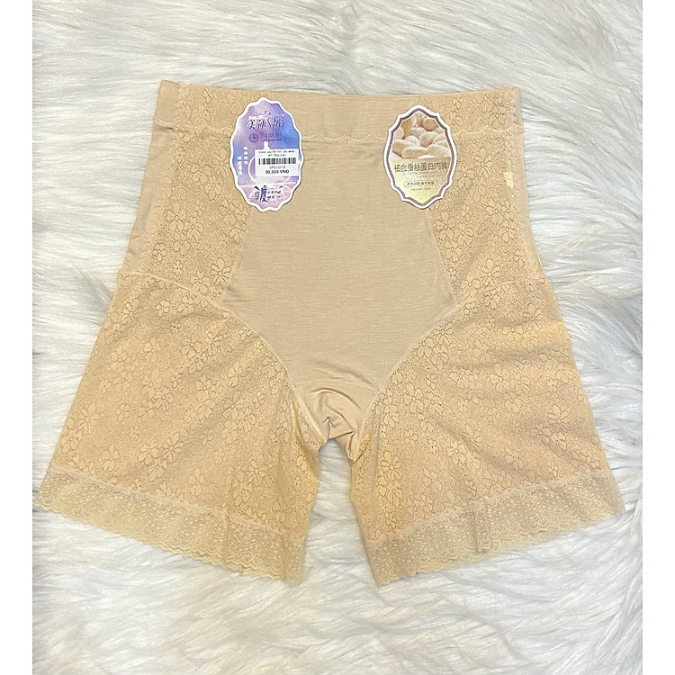 Quần váy bảo hộ 88199 mẫu dài cotton viền ren mềm mại ôm nhẹ gọn gàng body