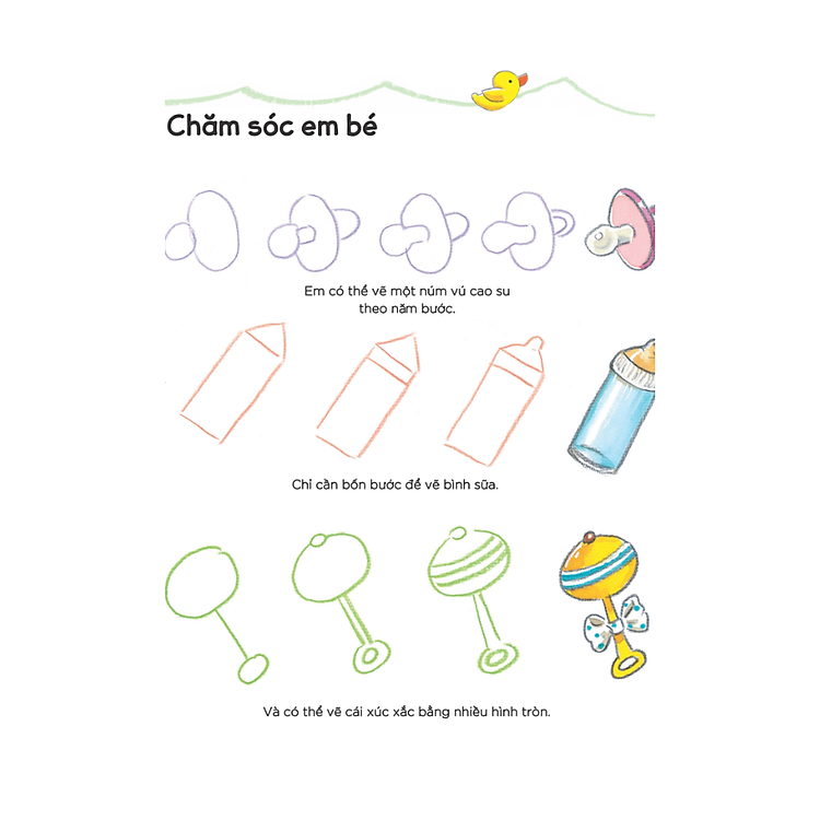 Học Vẽ Bằng Hình Cơ Bản 3 - 100 Mẫu Vẽ Nghề Nghiệp - Ảnh 2