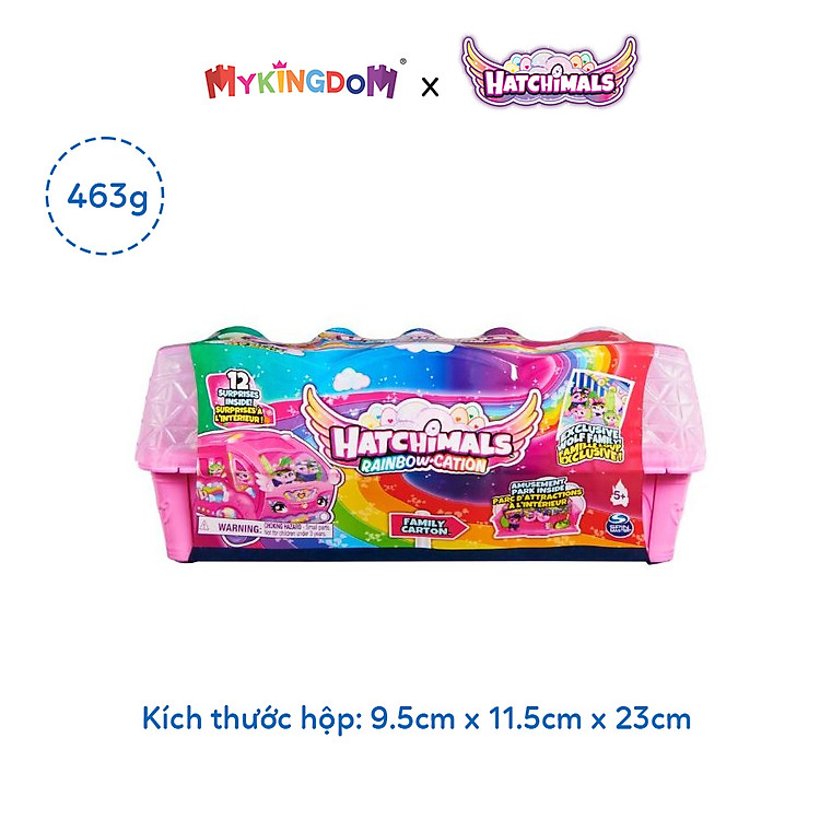 Đồ Chơi HATCHIMALS Khuôn Viên Gia Đình Chính hãng Giá tốt - Hình ảnh 2