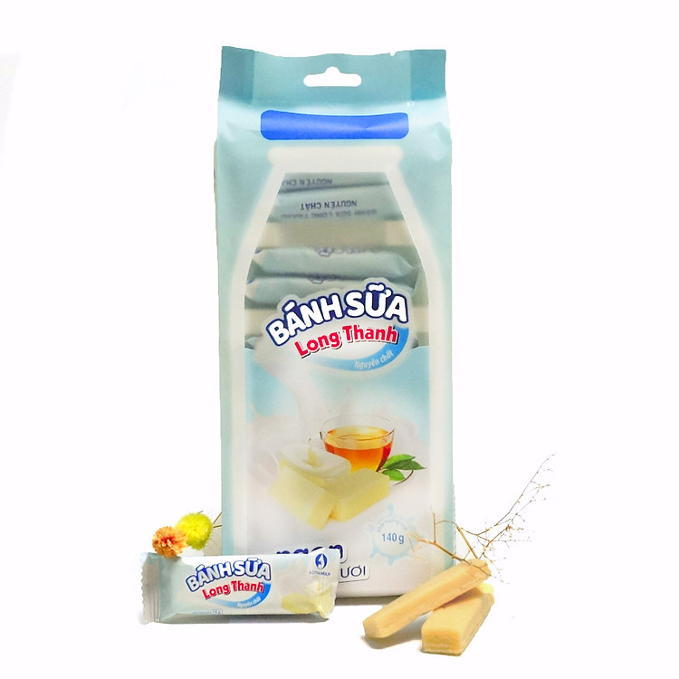 Bánh sữa Long Thành Lothamilk - Vị ngon từ sữa bò tươi (140g)