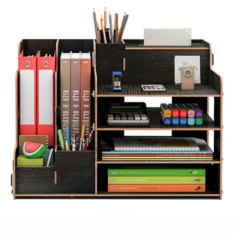 Kệ để đồ văn phòng gỗ nhiều ngăn (VP-02)