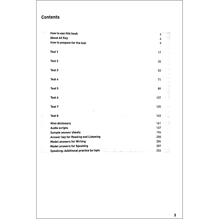 Cambridge English Qualifications A2 Key - 8 Practice Tests - Ảnh 3