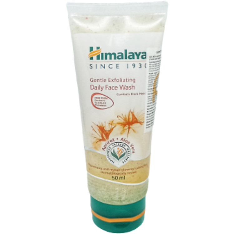 Sửa Rửa Mặt Tẩy Tế Bào Chết Hằng Ngày Ngừa Mụn Đầu Đen Himalaya Herbals (50ml)