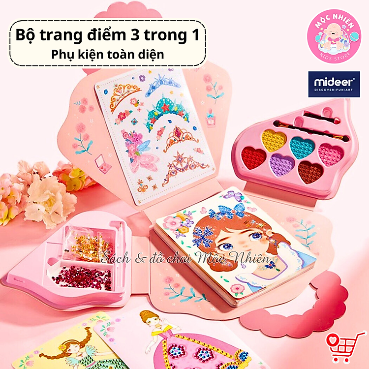 Bộ trang điểm Mideer 3 trong 1 cho bé Chính hãng Tiết kiệm - Hình ảnh 5