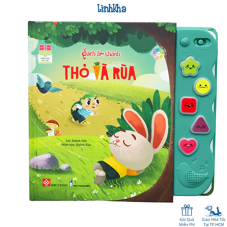 Âm Thanh Thỏ Và Rùa – Cho Bé 0-6 Tuổi