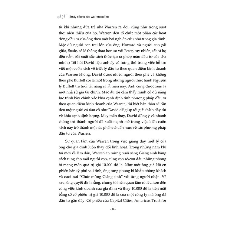 Tâm Lý Đầu Tư Của Warren Buffett - Ảnh 5