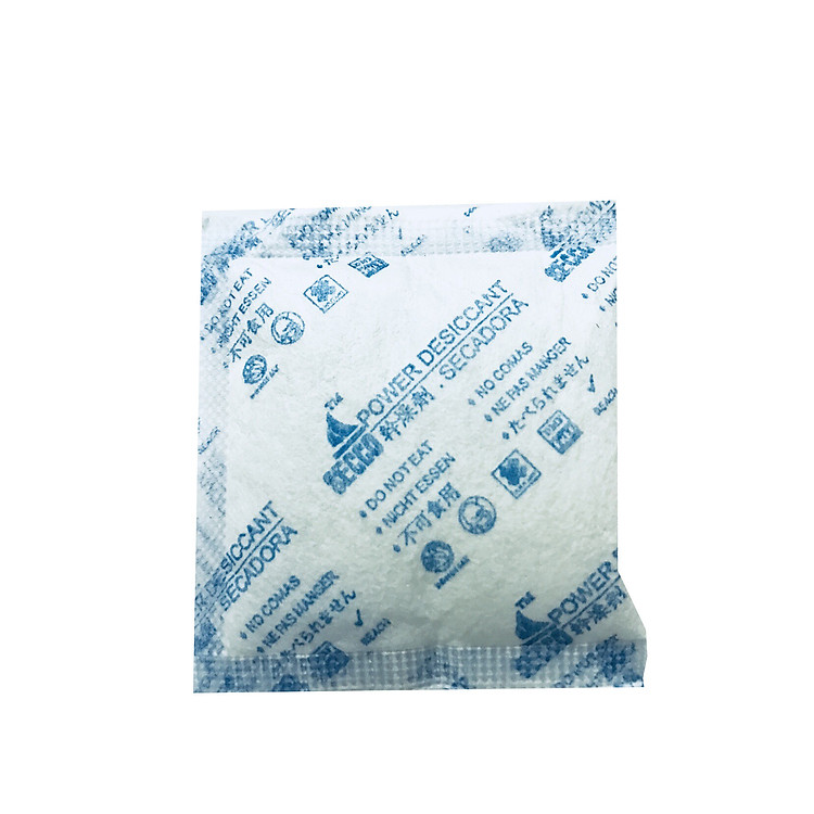 1 Kg túi hút ẩm silica gel loại 50gram/gói, thương hiệu secco - Hàng chính hãng