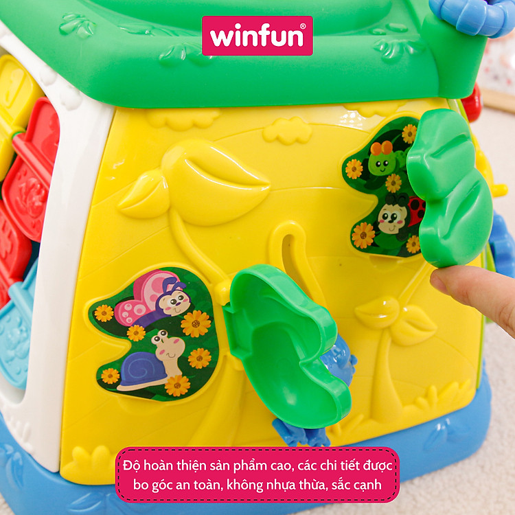 Hòn đảo lập phương phát nhạc Winfun Chính hãng Giá tốt - Hình ảnh 5
