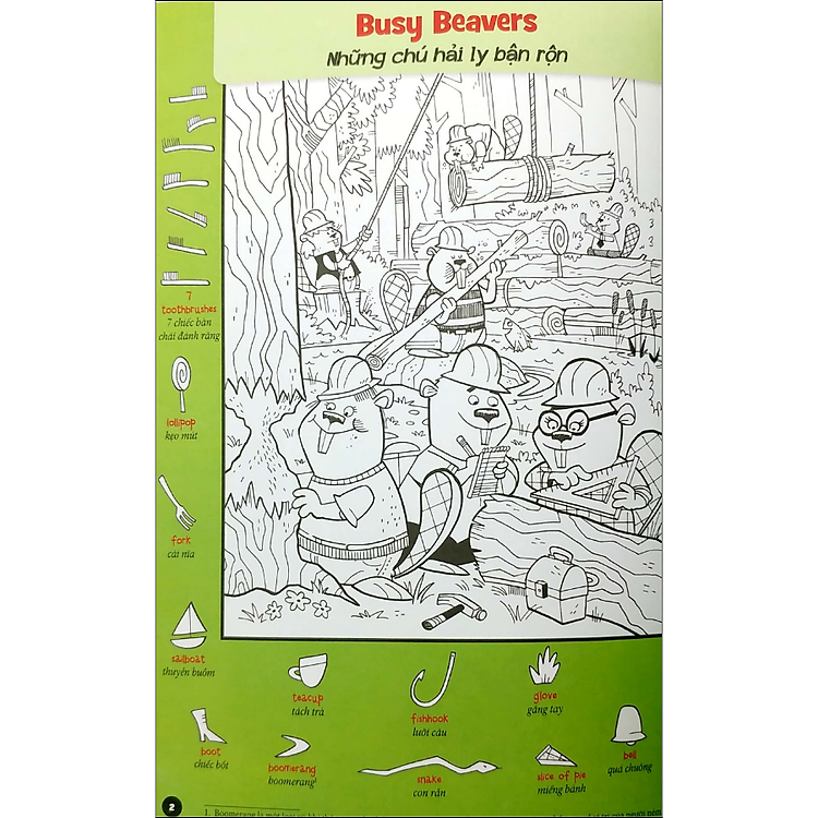 Hidden Pictures - Học Tiếng Anh Qua Hình Vẽ 101 - Ảnh 2