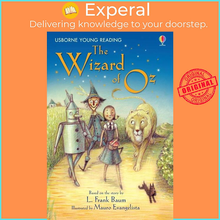 Sách - The Wizard of Oz by Mauro Evangta (UK edition, hardcover)