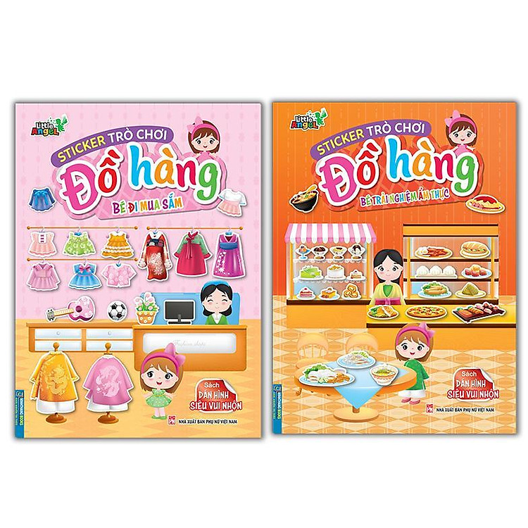 Sticker Trò Chơi Đồ Hàng - Bé Trải Nghiệm Ẩm Thực