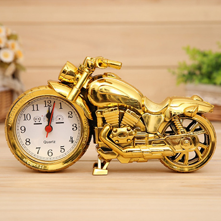Đồng Hồ Báo Thức Để Bàn Hình Xe Phân Khối Lớn Độc Đáo OX99