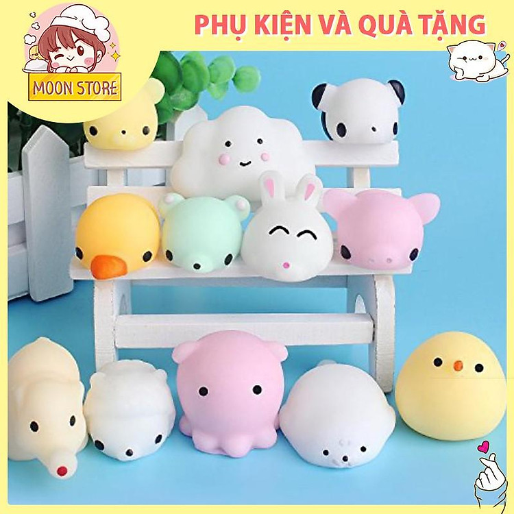 Đồ chơi squishy mochi xả stress hình thú cực dễ thương