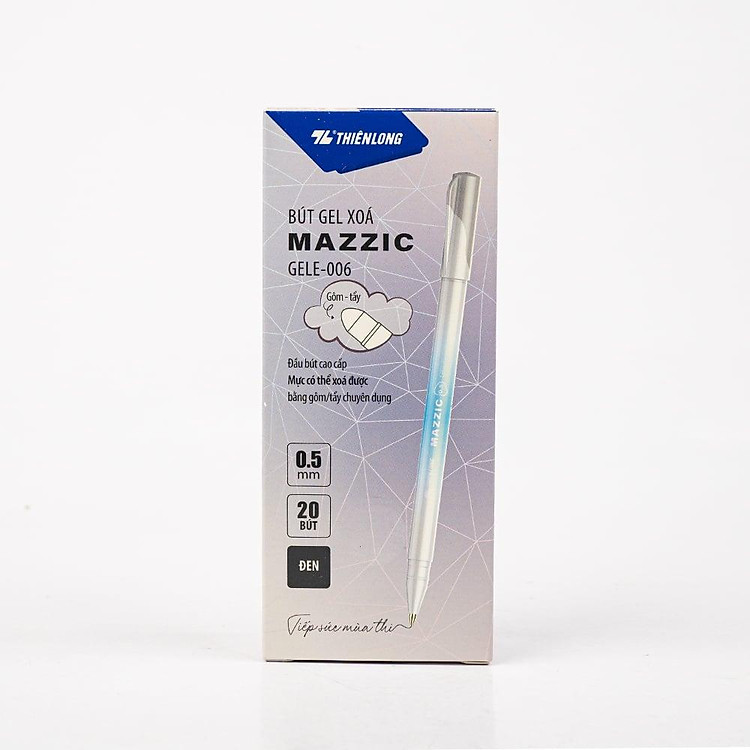 Bộ Bút Gel Xóa Được Mazzic Thiên Long GELE-006-KM (5 chiếc) - Ảnh 5