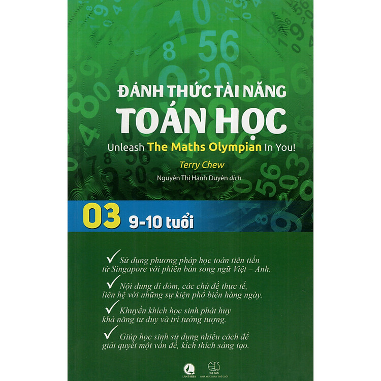 ĐÁNH THỨC TÀI NĂNG TOÁN HỌC – QUYỂN 03