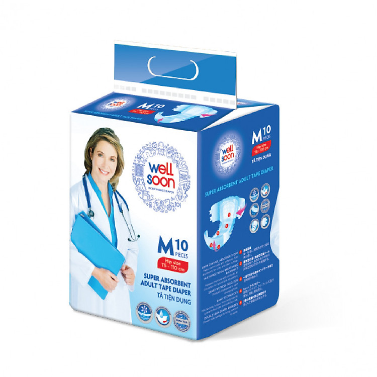 Tã người lớn Wellsoon M10