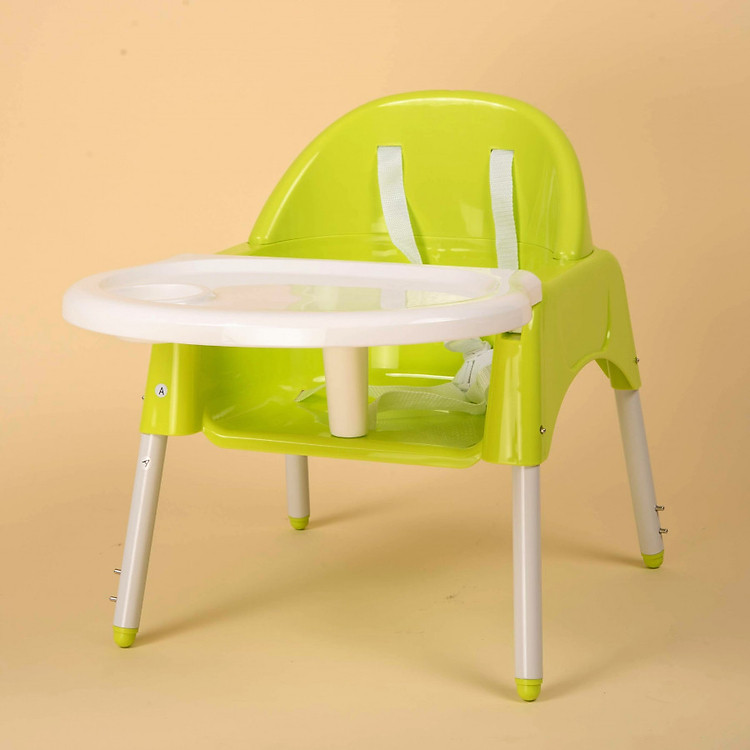Ghế ăn dặm kèm bàn ăn 2 trong 1 - Nhựa Vĩ Hưng 8850 - Giao màu ngẫu nhiên