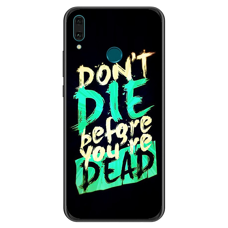 Ốp Lưng Dẻo Huawei Y9 2019 Quote - Handtown - Hàng Chính Hãng