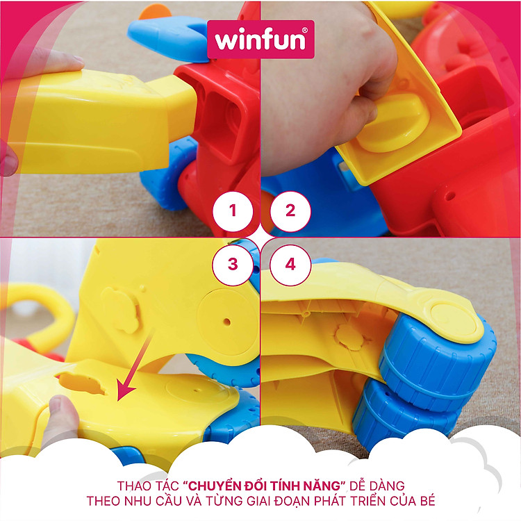Xe tập đi cho bé Winfun 0875 Chính hãng Giá tốt - Hình ảnh 4
