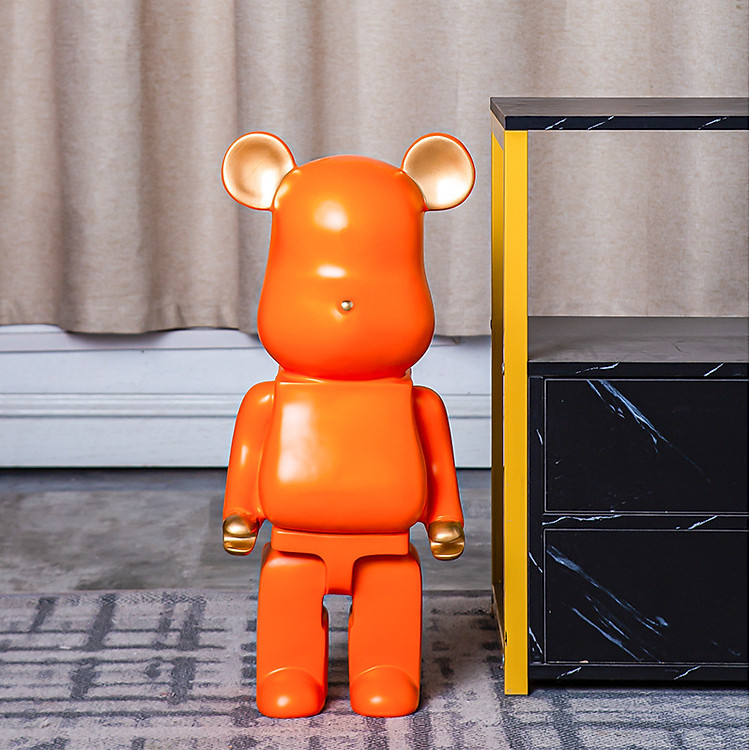Mô Hình Ống Tiết Kiệm Bearbrick Colorfull – Vàng