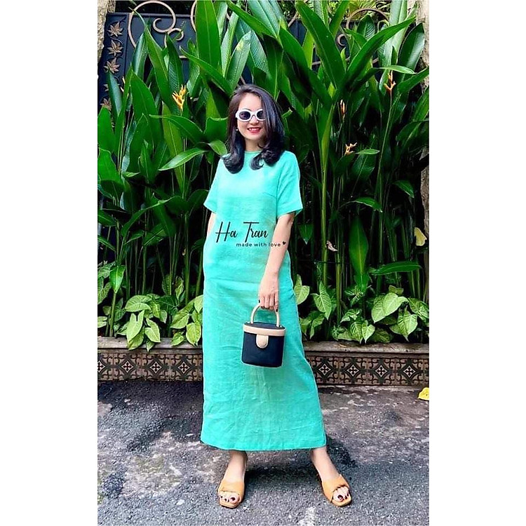 Rập giấy đầm suông maxi mã 72 (BẢN VẼ) - Ảnh 7