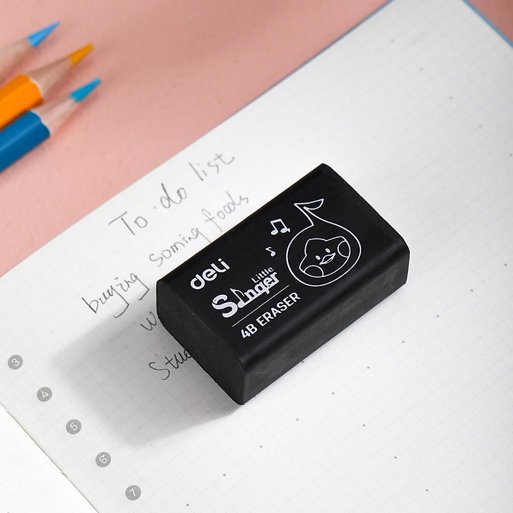 Gôm Tẩy Đen Nhỏ Deli EH316 - Ảnh 5