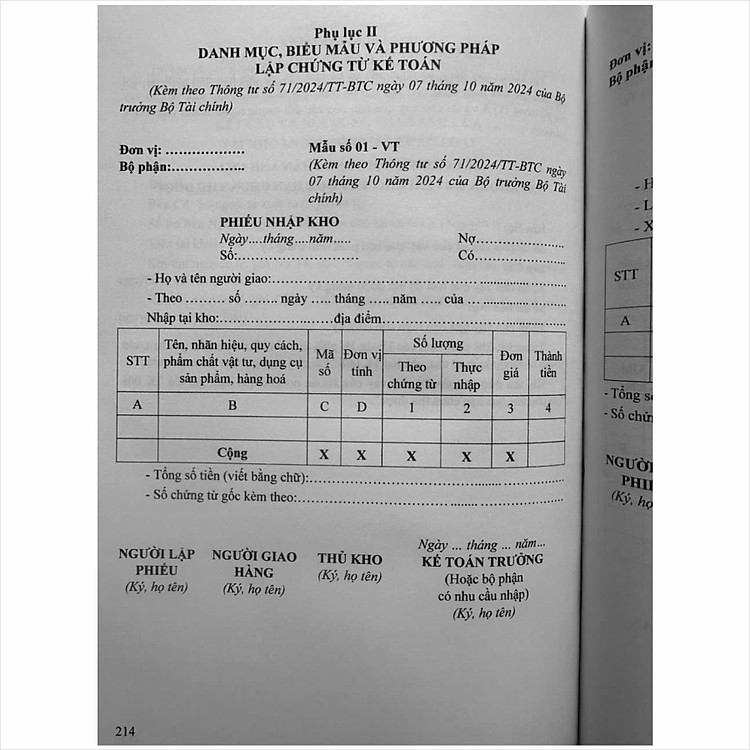 Hướng Dẫn Chế Độ Kế Toán Hợp Tác Xã (V2522T) - Ảnh 7