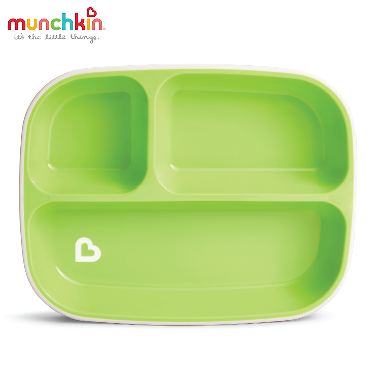 Bộ 2 Đĩa Chia Chống Trượt Munchkin Chính hãng Ưu đãi - Hình ảnh 2