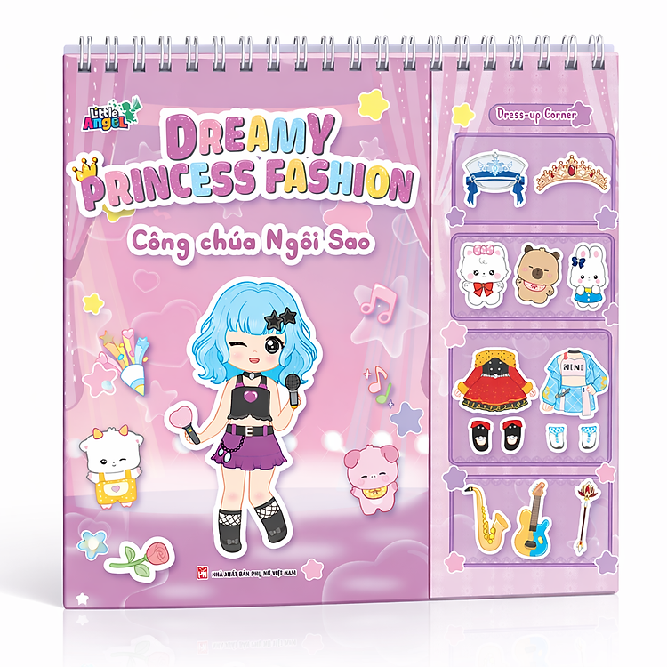 Sách Dreamy Princess Fashion (Chọn Lẻ)