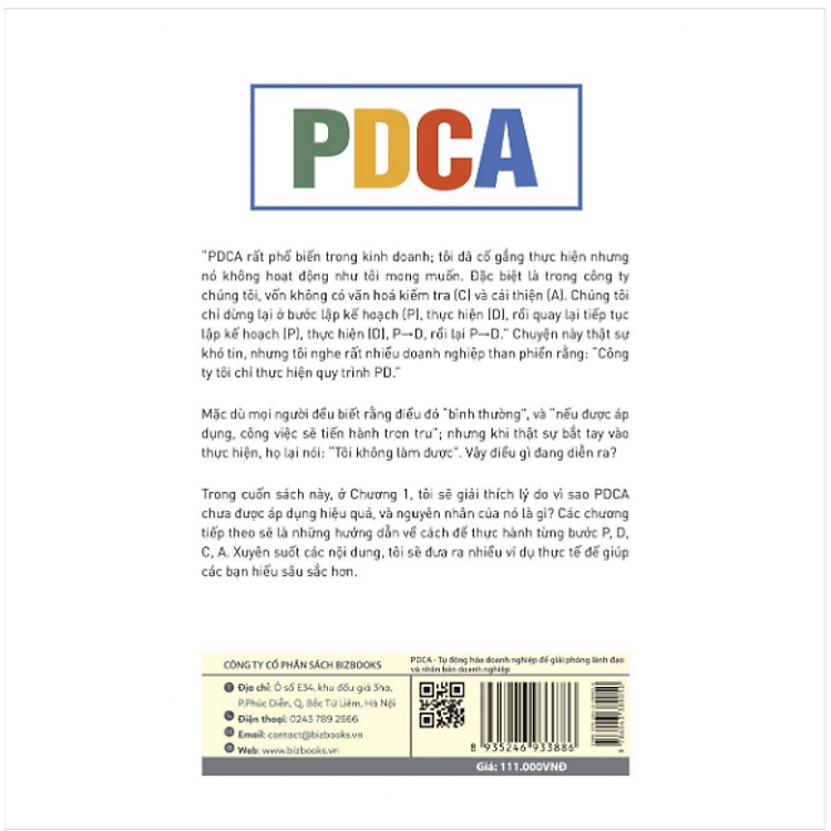 BIZBOOKS – Sách PDCA - Tự Động Hóa Doanh Nghiệp Để Giải Phóng Lãnh Đạo Và Nhân Bản Doanh Nghiệp - Ảnh 2