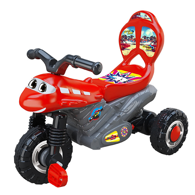 Xe 3 bánh Nhựa Chợ Lớn L7 Máy Bay K3 (Không nhạc) - M1613A-X3B
