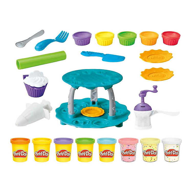 Mua Đồ Chơi Tháp Bánh Cupcake PLAYDOH Chính hãng Tiết kiệm - Hình ảnh 3