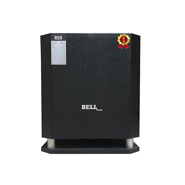 Loa sub điện 3 tấc thùng sơn hỗ trợ cho dàn âm thanh AM - 1200 BellPlus (hàng chính hãng)