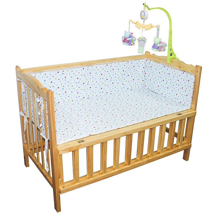Giường Cũi Em Bé Gấp Vinanoi Chính hãng Giá rẻ - Hình ảnh 2