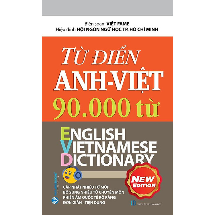 Từ Điển Anh-Việt 90.000 Từ (Tái bản năm 2024)