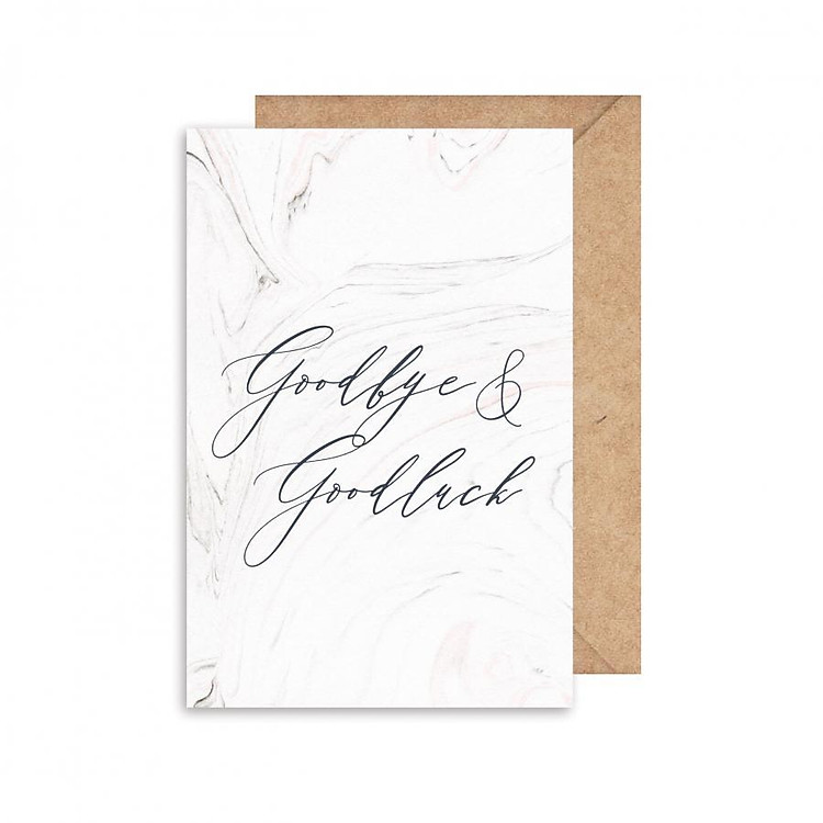 Thiệp giấy in Farewell GC001100006
