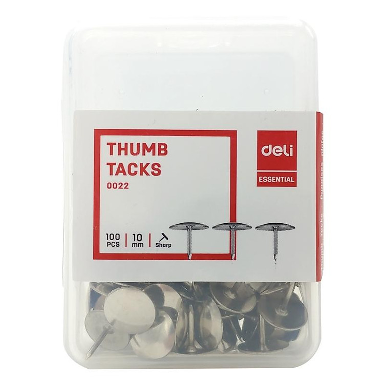 Ghim Mũ Inox Deli 22 - Ảnh 2