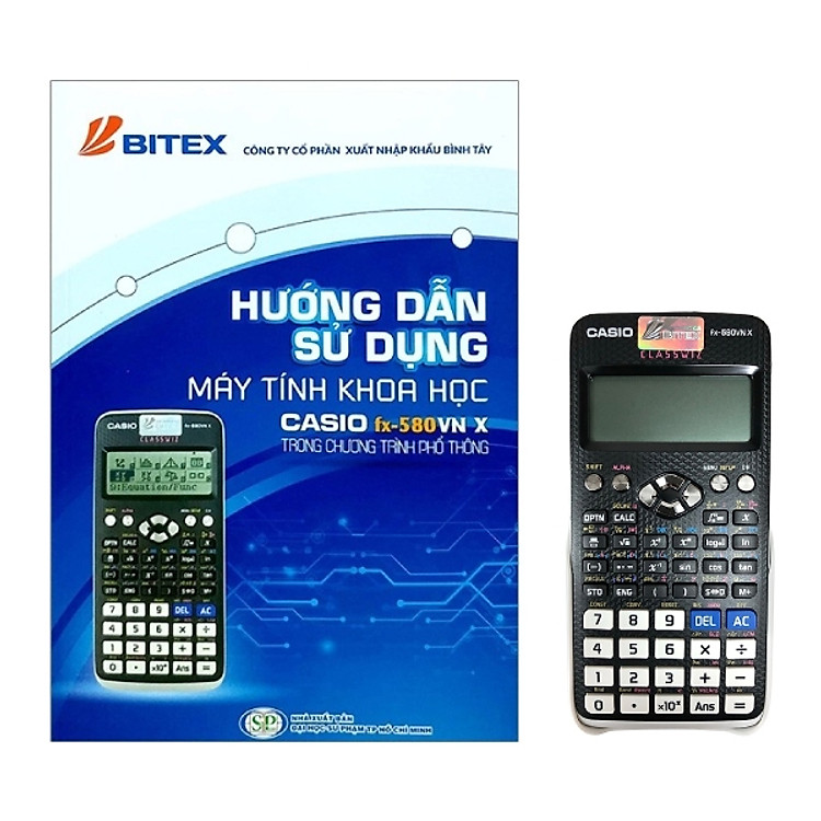 Combo Máy Tính Casio FX 580 VN X + Hướng Dẫn Sử Dụng Máy Tính Khoa Học Casio FX 580 VN X Trong Chương Trình Phổ Thông