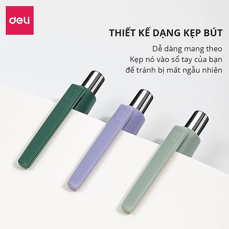 Bút Bi Nước Gel Deli NS645 Ngòi 0.5mm (4 màu) - Ảnh 3