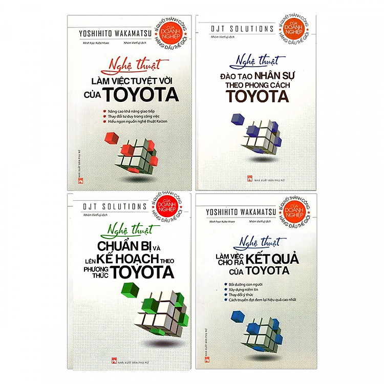 Combo Nghệ Thuật Toyota (4 Cuốn)