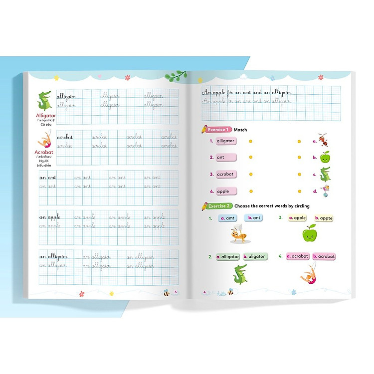Luyện Viết Chữ Đẹp Tiếng Anh My Phonics Grade 1 - Ảnh 3