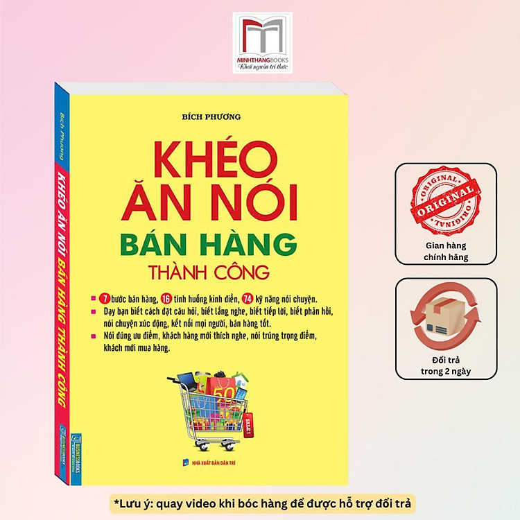 Mua tại Newshop: Khéo Ăn Nói Bán Hàng Thành Công