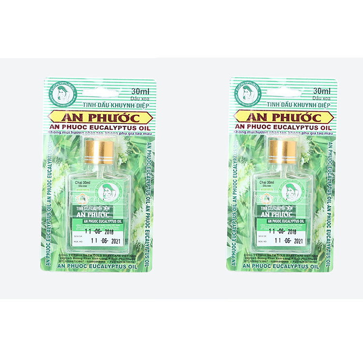 Dầu Khuynh Diệp An Phước 30ml - Set 02 Chai