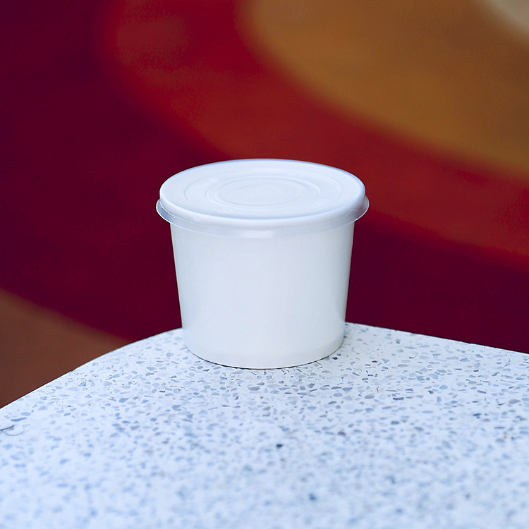 50 Hộp giấy, Tô giấy, Tô kem 10OZ 300ML (Có lựa Chọn kèm nắp)
