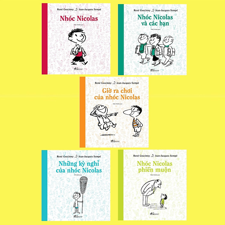 Nhóc Nicolas (Trọn bộ 05 cuốn)