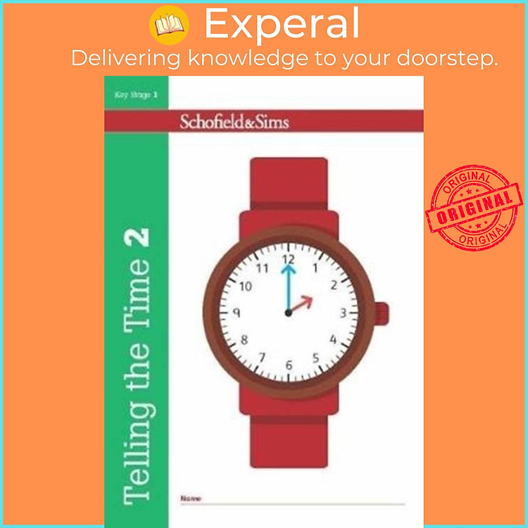 Sách - Telling the Time Book 2 (KS1 Maths, Ages 6-7) by Shaw (UK edition, paperback)