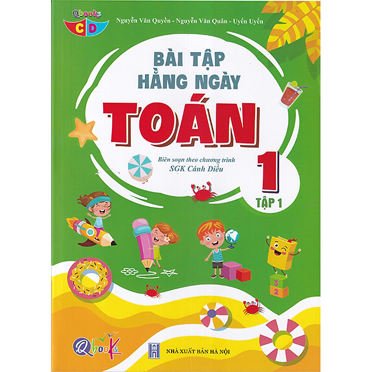 Sách - Bài tập hằng ngày Toán 1 tập 1 (Biên soạn theo chương trình sgk Cánh diều)