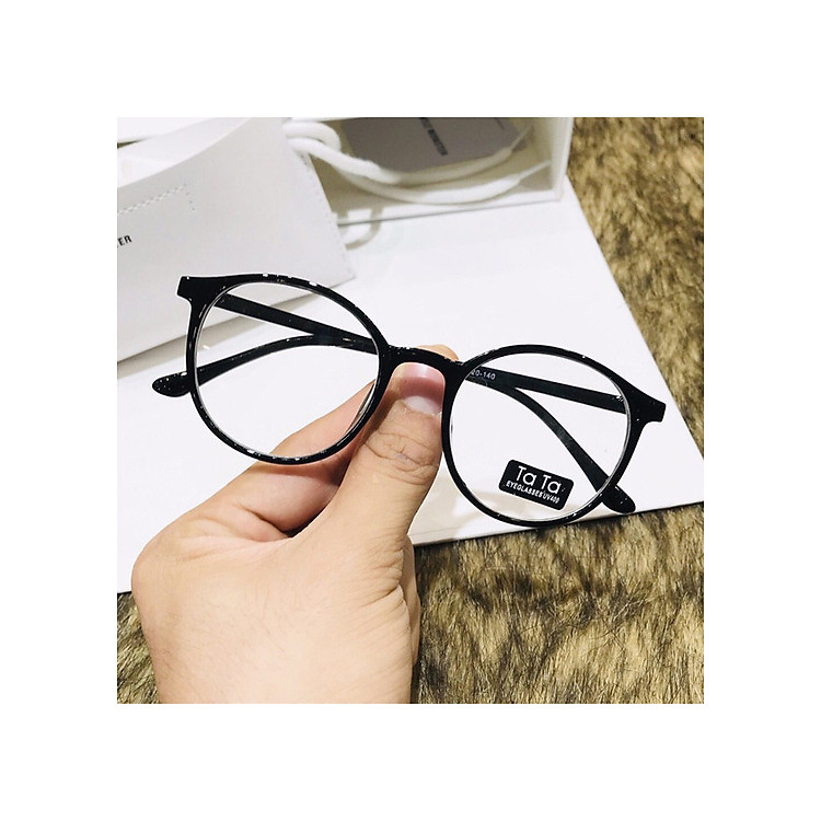 Mắt Kính Giả Cận Thời Trang Form Tròn Mk07